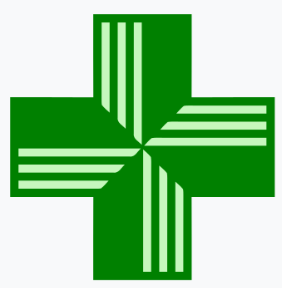 The Green Pharmacy Cross