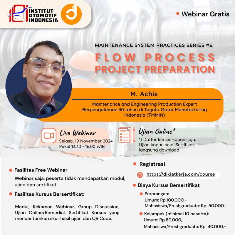 Flow Process Project Preparation