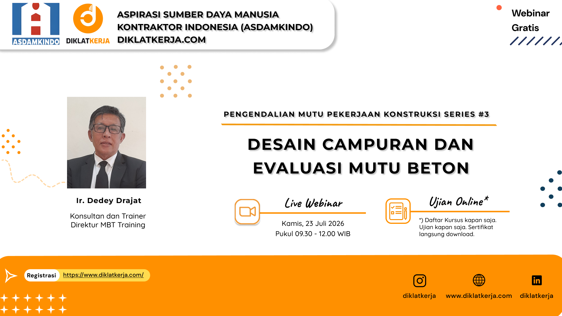 Desain Campuran dan Evaluasi Mutu Beton
