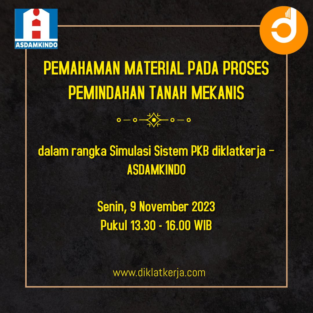 Simulasi Pemahaman Material pada Proses Pemindahan Tanah Mekanis