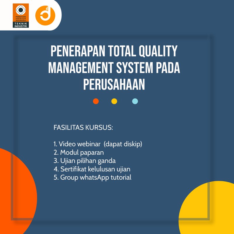 Penerapan Total Quality Management System pada Perusahaan