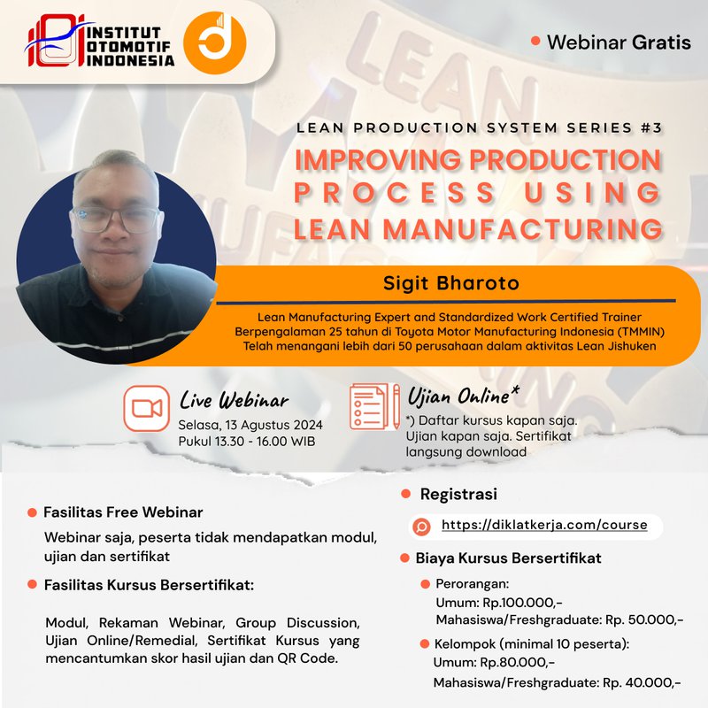 Improving Production Process Using Lean Manufacturing