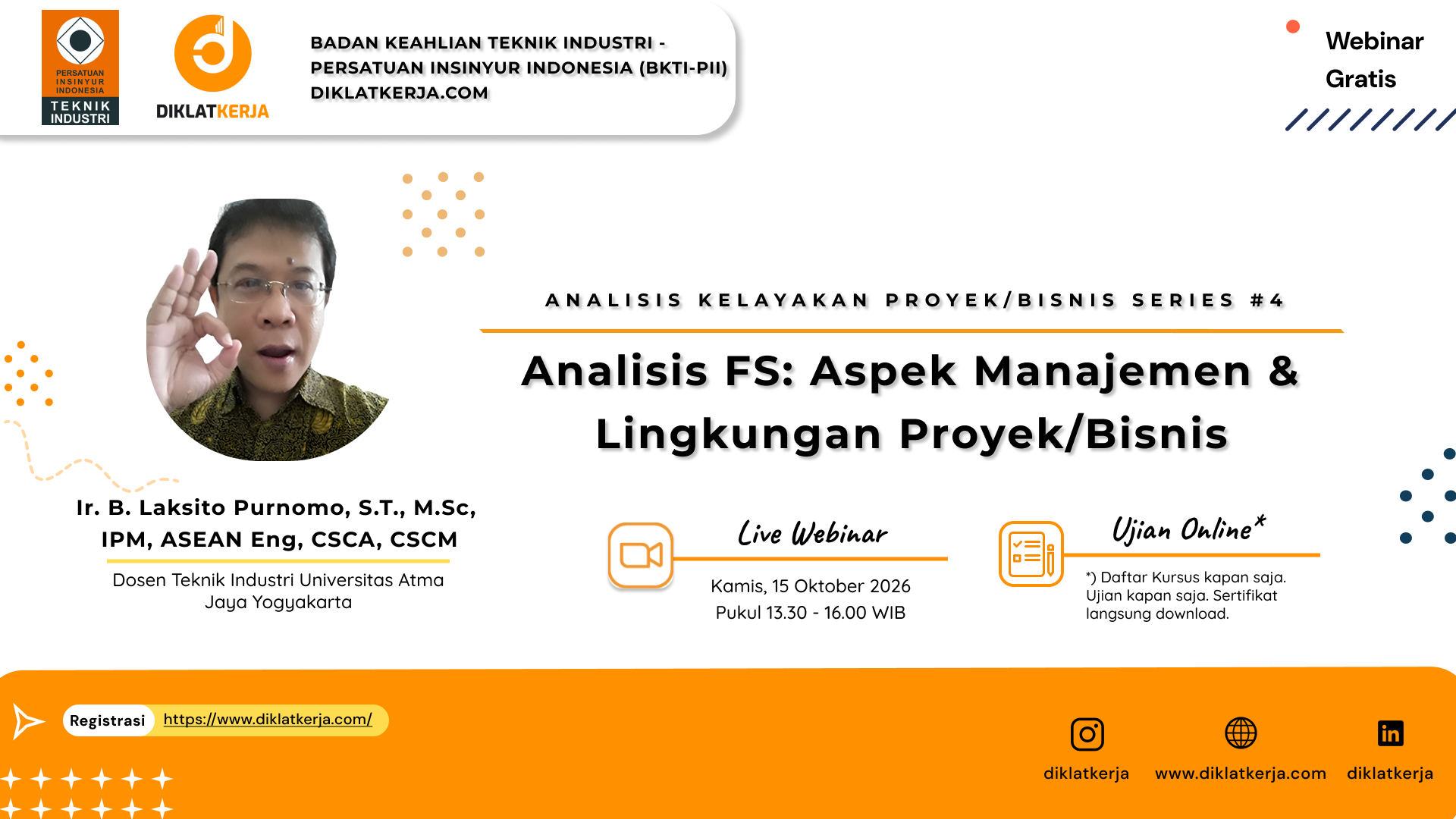 Analisis FS: Aspek Manajemen dan Lingkungan Proyek/Bisnis