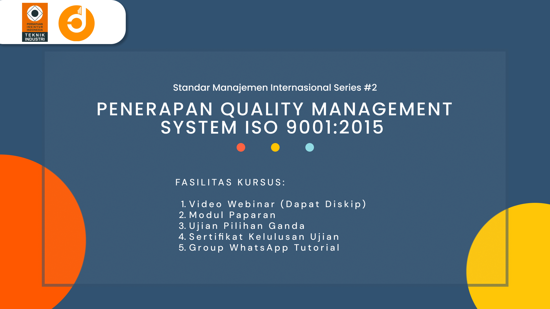 Penerapan Quality Management System ISO 9001:2015