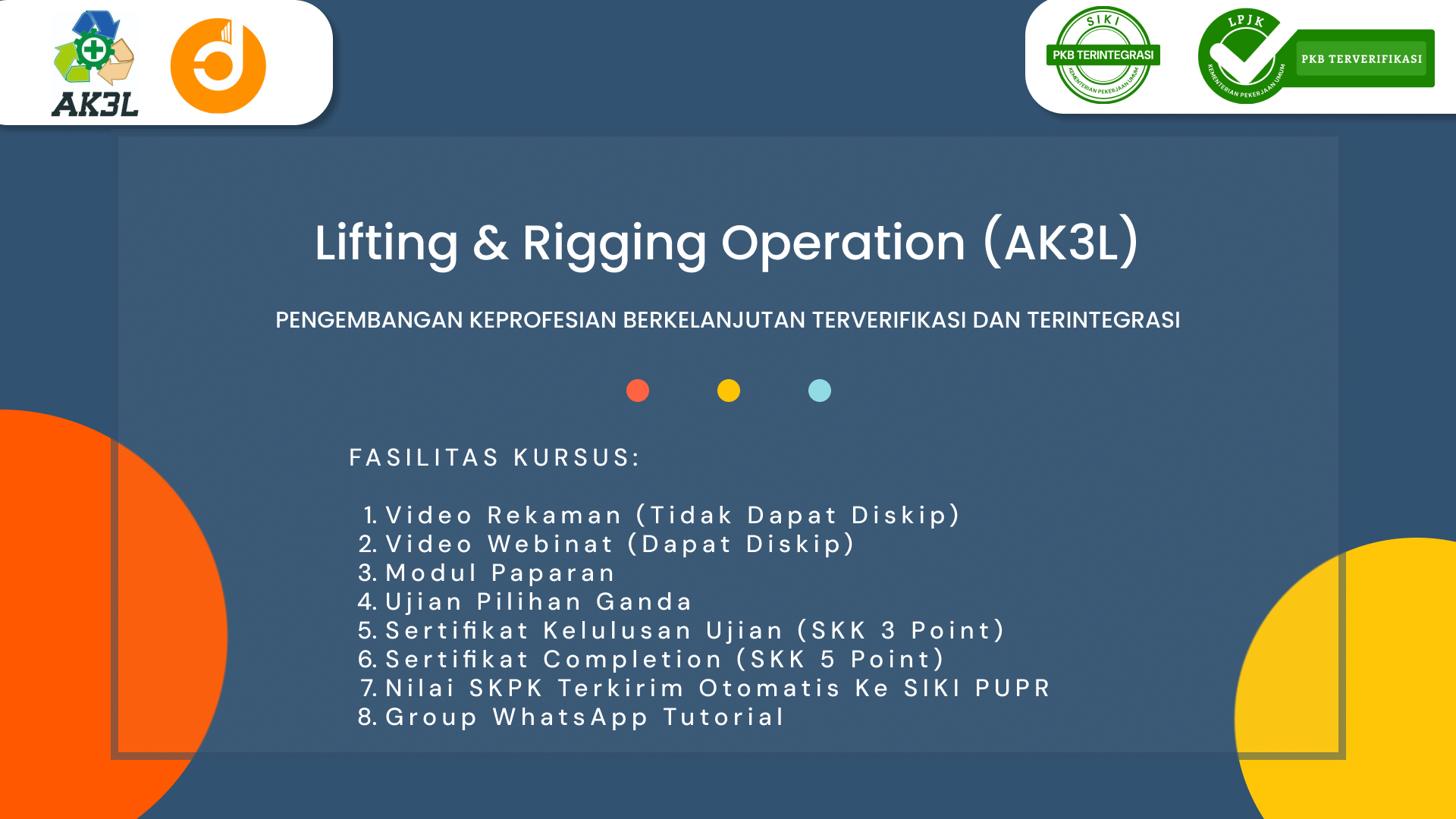 Lifting & Rigging Operation (AK3L)