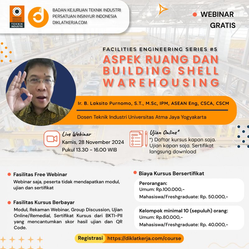 Aspek Ruang dan Building Shell Warehousing