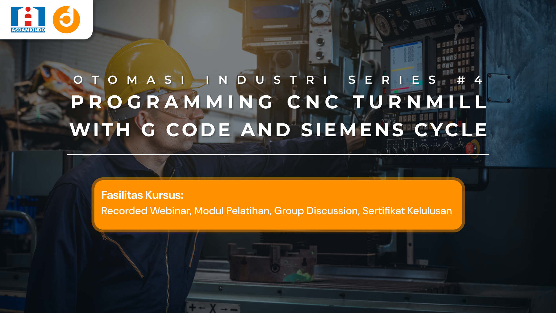 Programming CNC TurnMill with G Code and Siemens Cycle