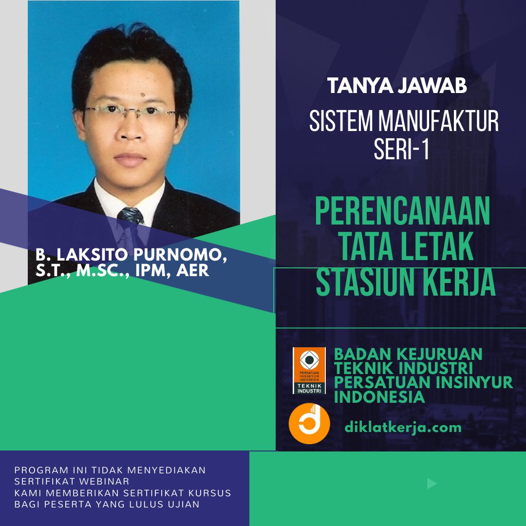 [Tanya Jawab] Perencanaan Tata Letak Stasiun Kerja