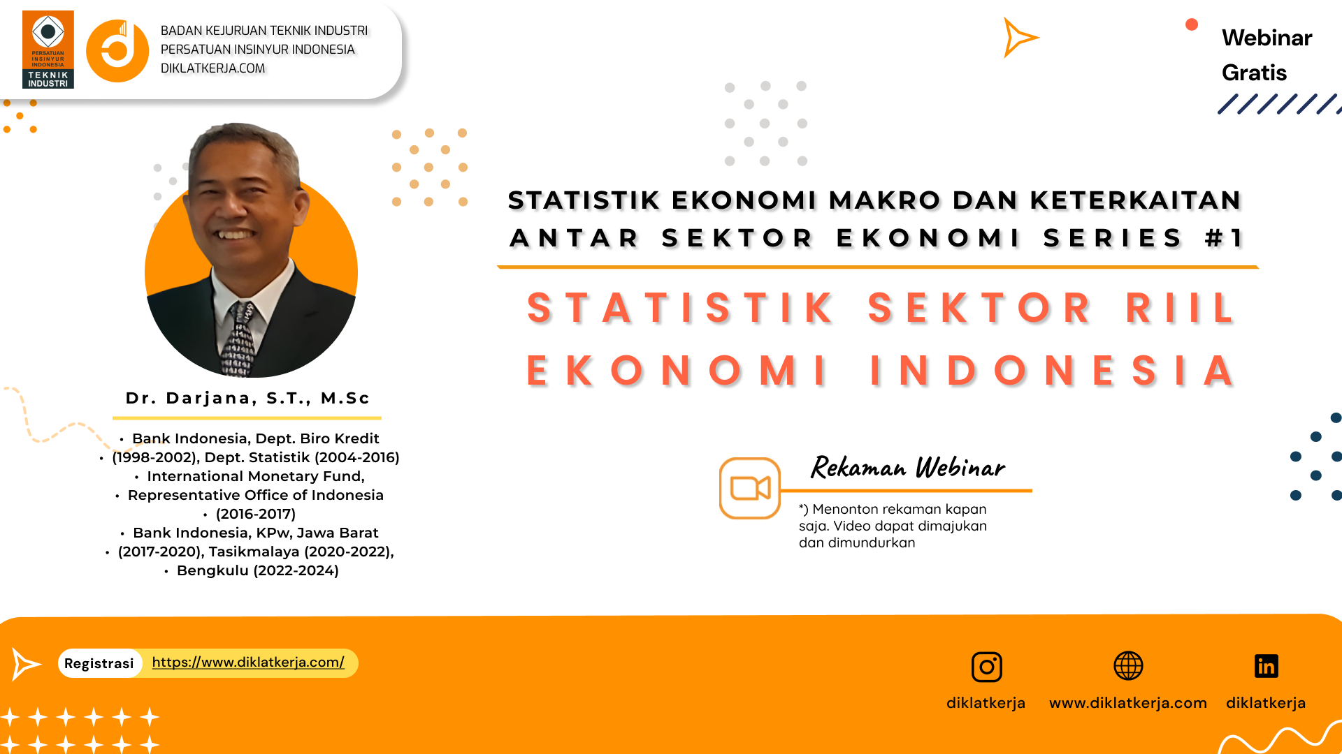 Statistik Sektor Riil Ekonomi Indonesia