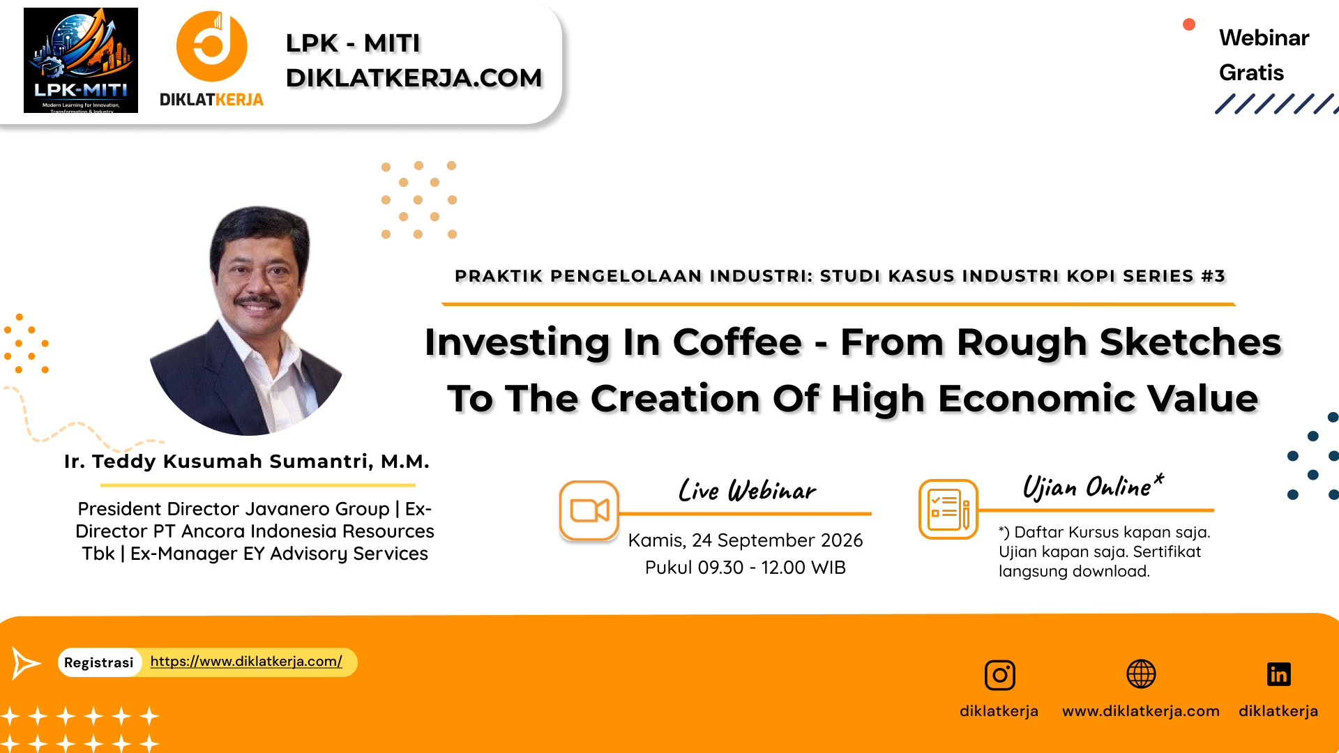 Investing in Coffee - From Rough Sketches to The Creation of High Economic Value