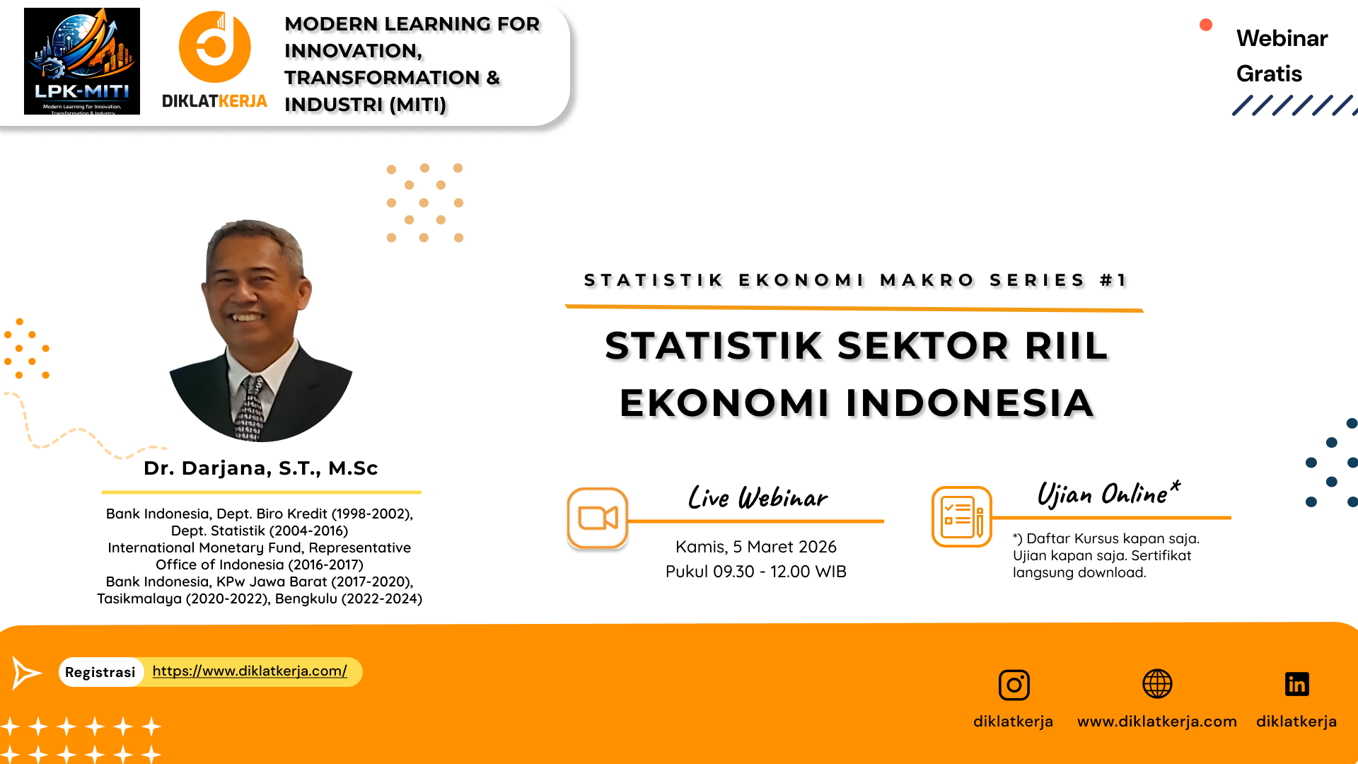 Statistik Sektor Riil Ekonomi Indonesia (2026)