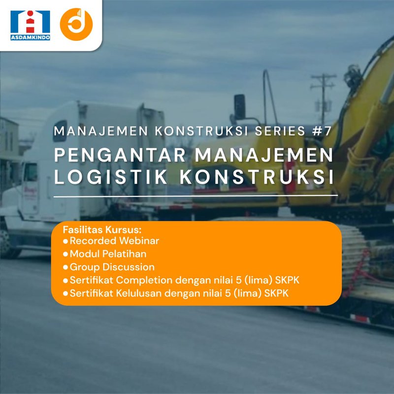 Pengantar Manajemen Logistik Konstruksi