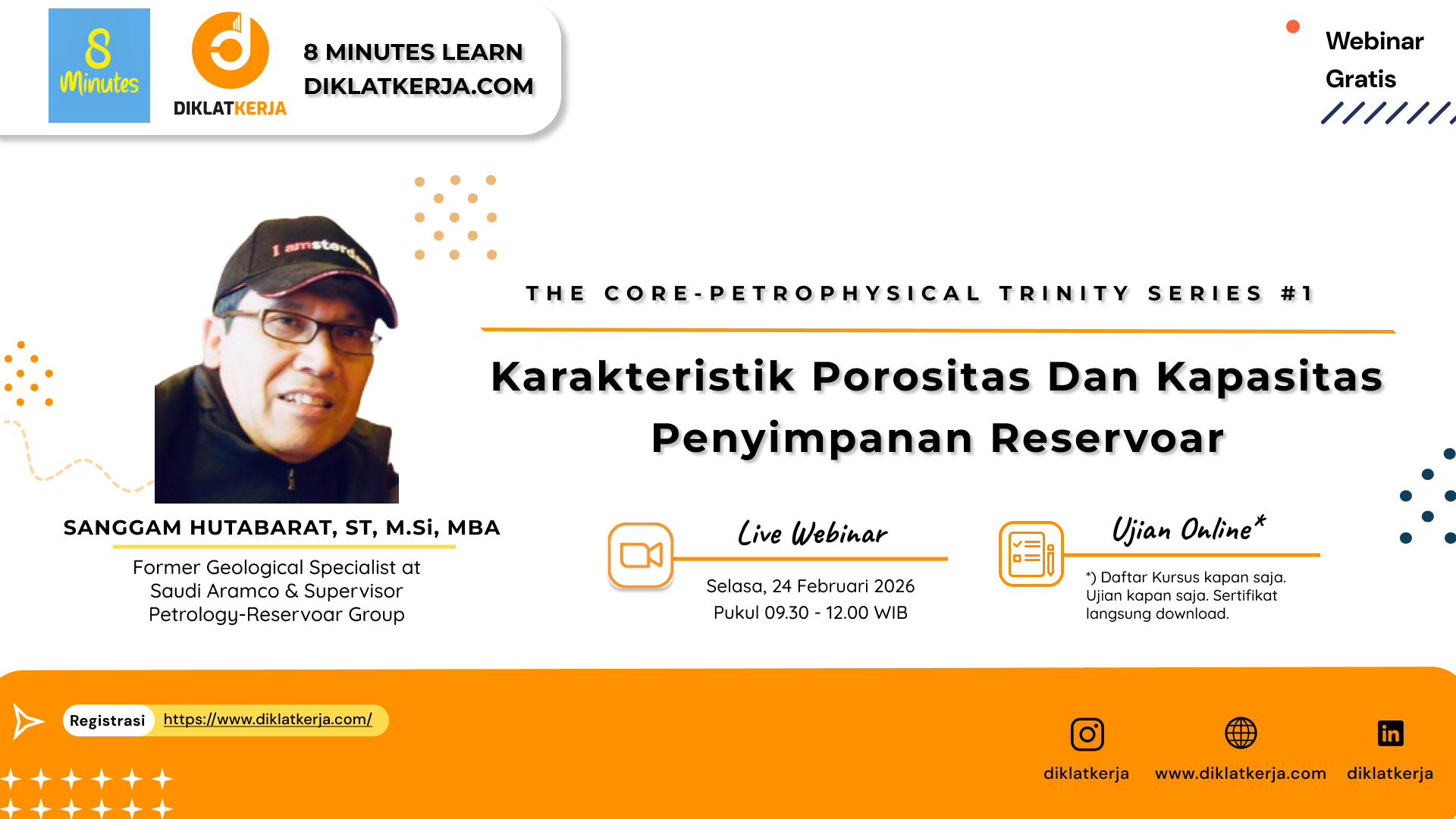 Karakteristik Porositas dan Kapasitas Penyimpanan Reservoar