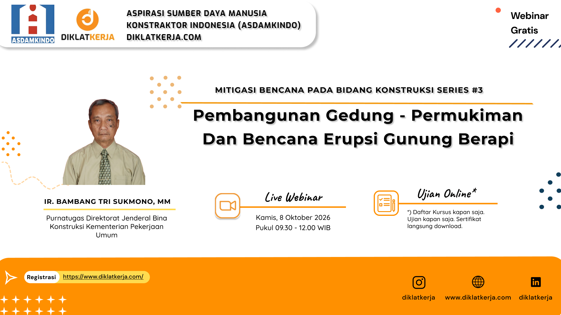 Pembangunan Gedung - Permukiman dan Bencana Erupsi Gunung Berapi
