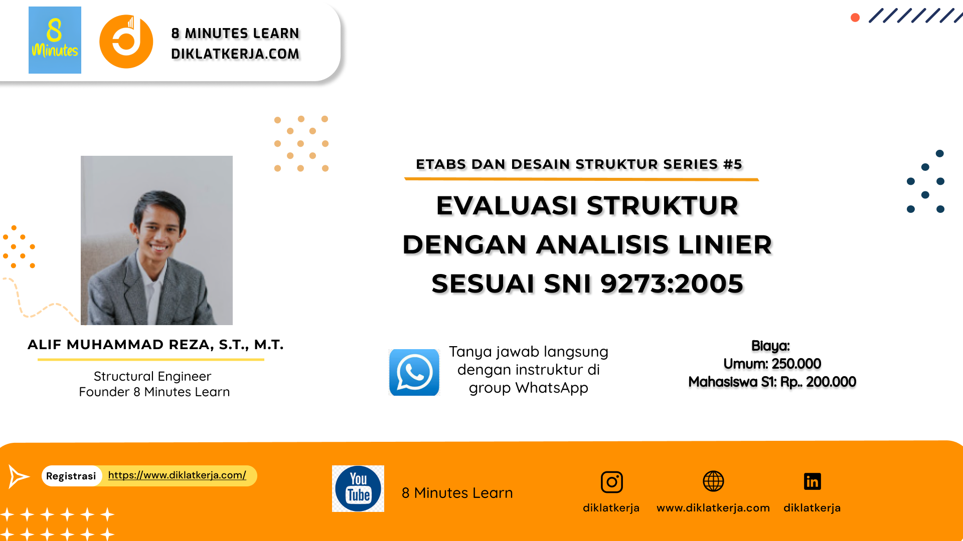 Evaluasi Struktur dengan Analisis Linier Sesuai SNI 9273:2025