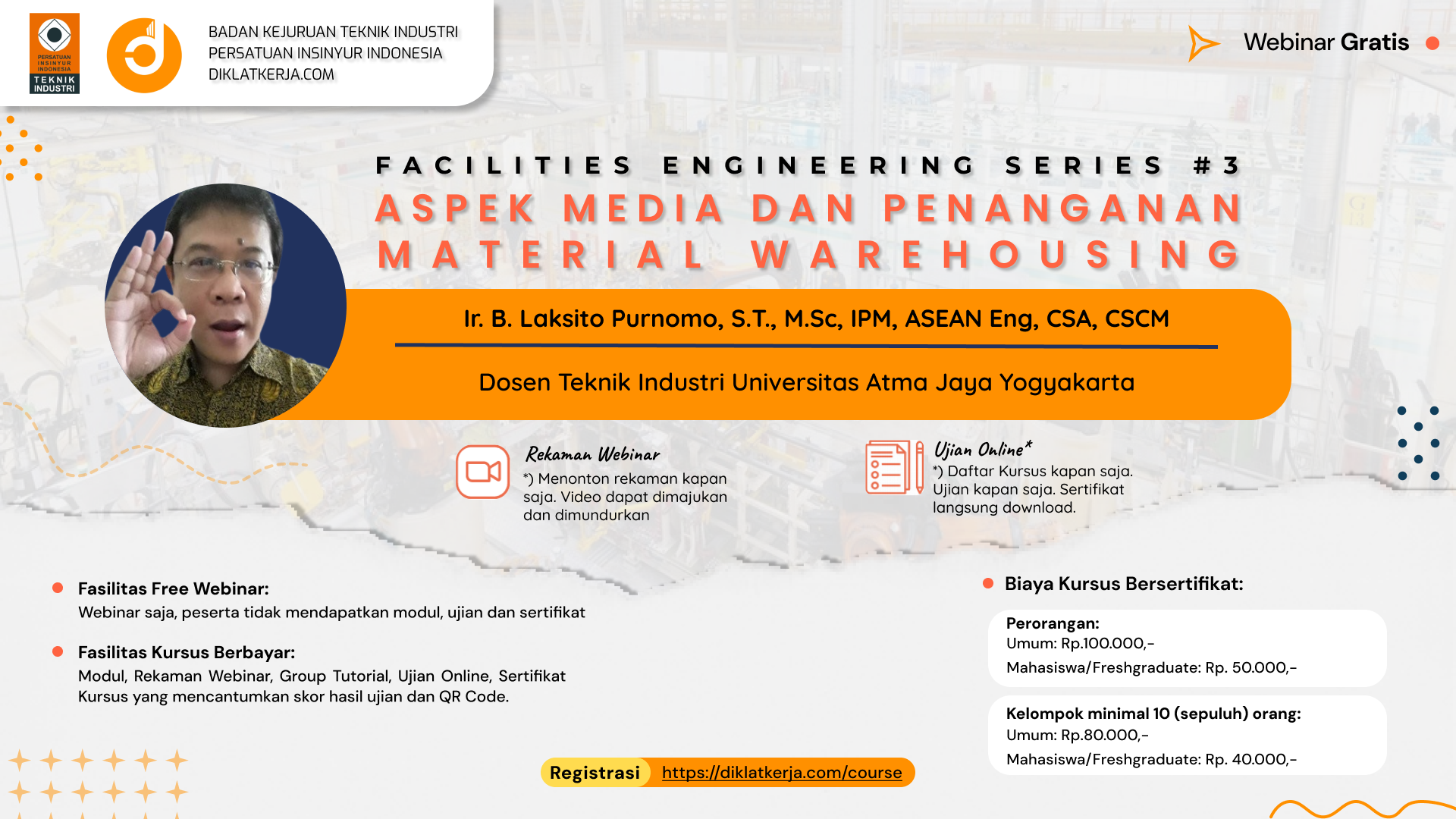 Aspek Media dan Penanganan Material Warehousing