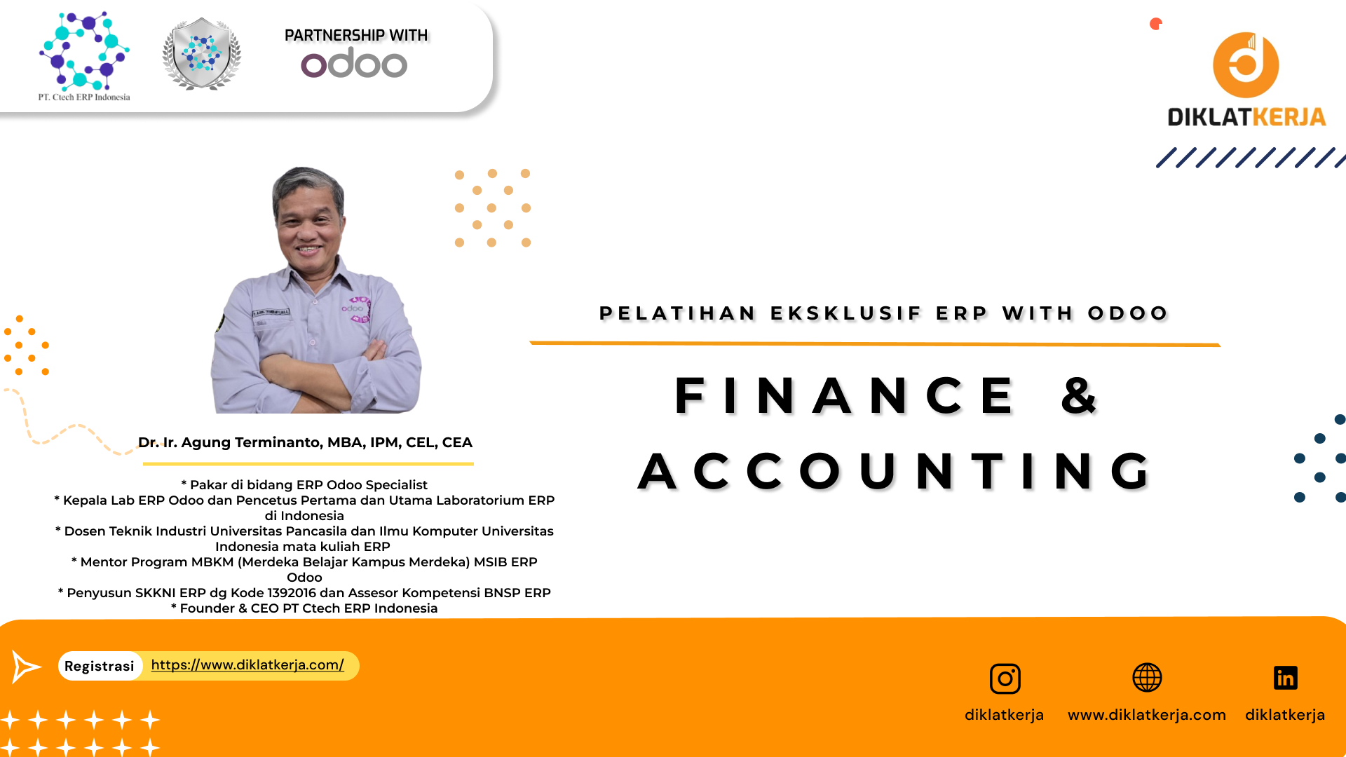 Pelatihan ERP with Odoo: Finance & Accounting