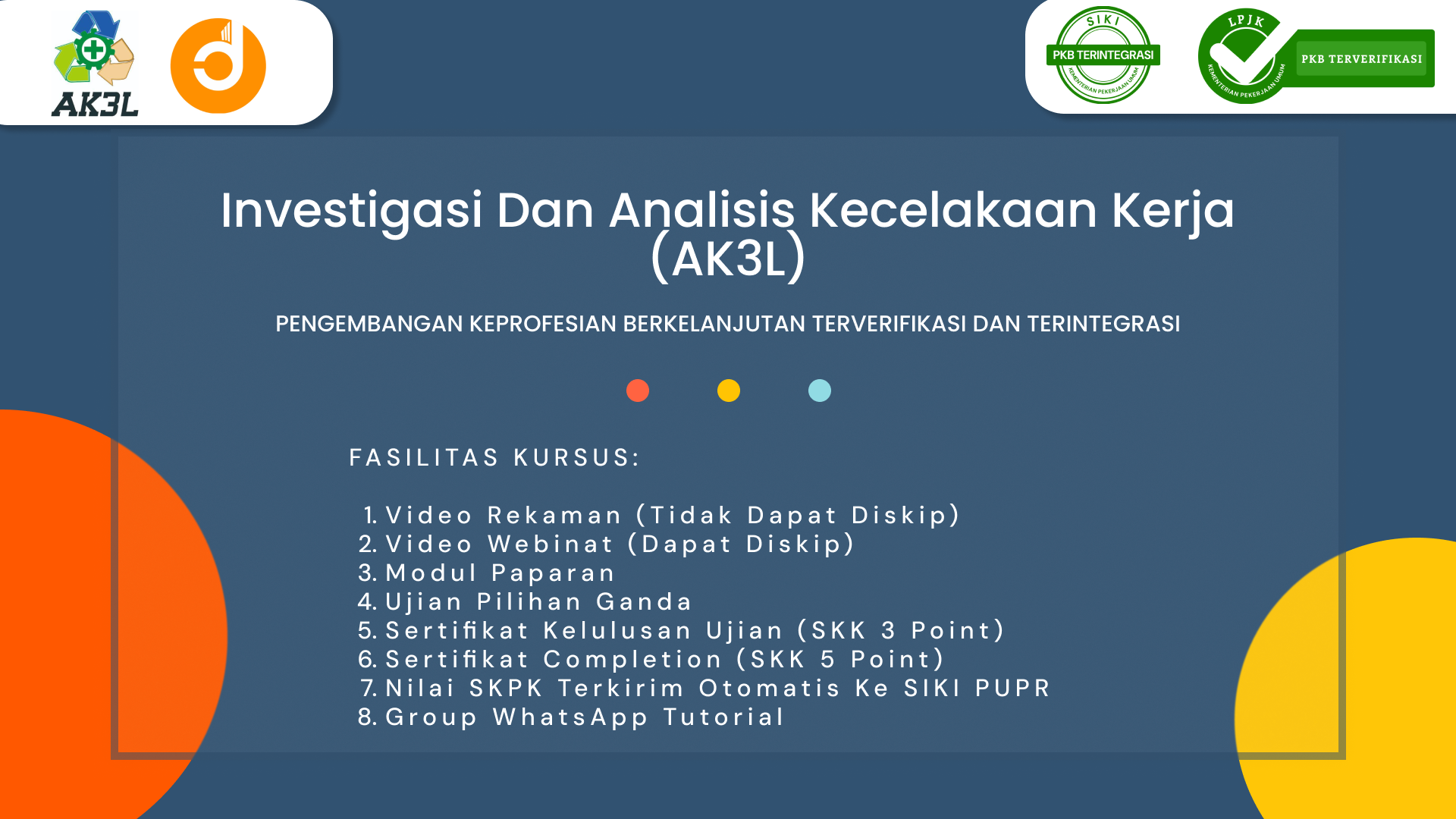 Investigasi dan Analisis Kecelakaan Kerja (AK3L)