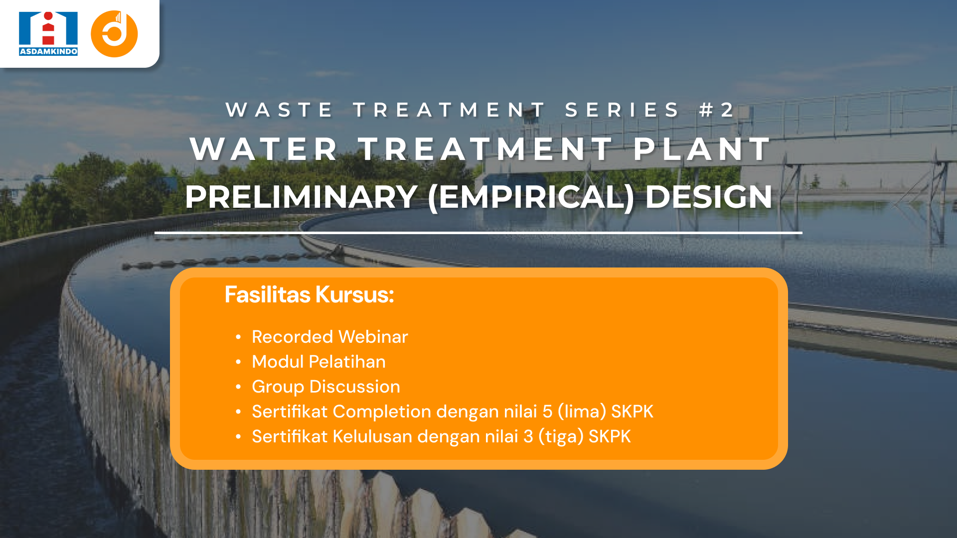 Water Treatment Plant Preliminary (Empirical) Design