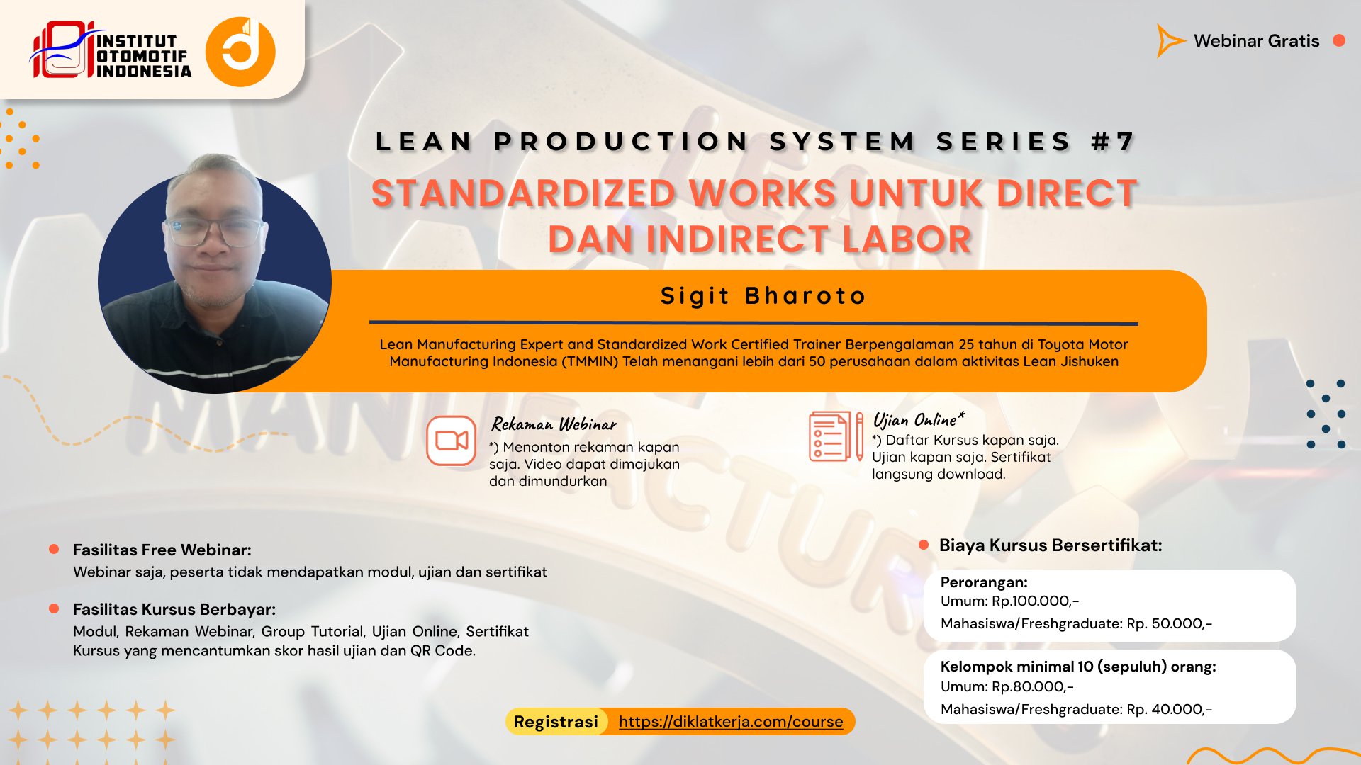 Standardized Work untuk Direct dan Indirect Labor