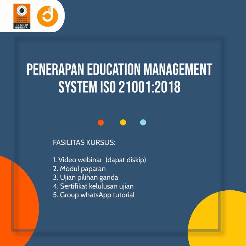 Penerapan Education Management System ISO 21001:2018