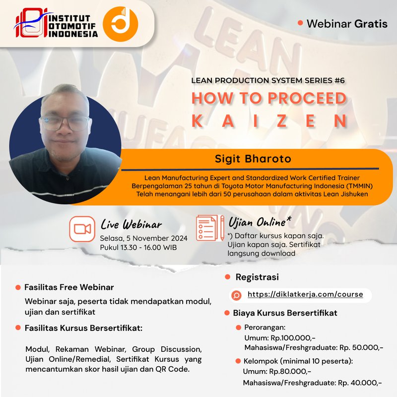 How to Proceed Kaizen