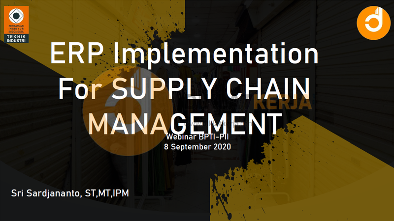 ERP Implementation for Supply Chain Management Part2