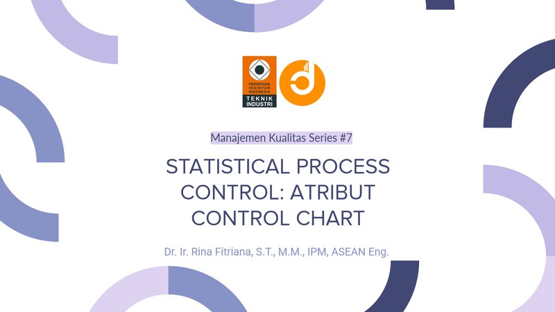 Statistical Process Control: Atribut Control Chart
