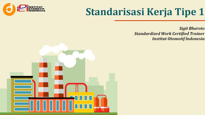 Part 2. Standardized Work in Lean Manufacturing
