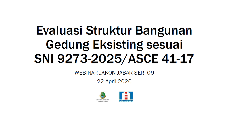[Part 1] Evaluasi Struktur Bangunan Gedung Eksisting sesuai SNI 9273-2025