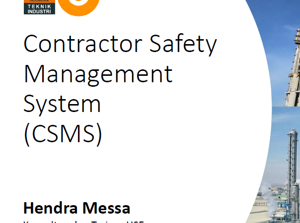 Contractor Safety Management System (CSMS)