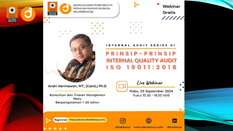 [Part 3] Prinsip-prinsip Internal Quality Audit ISO 19011:2018