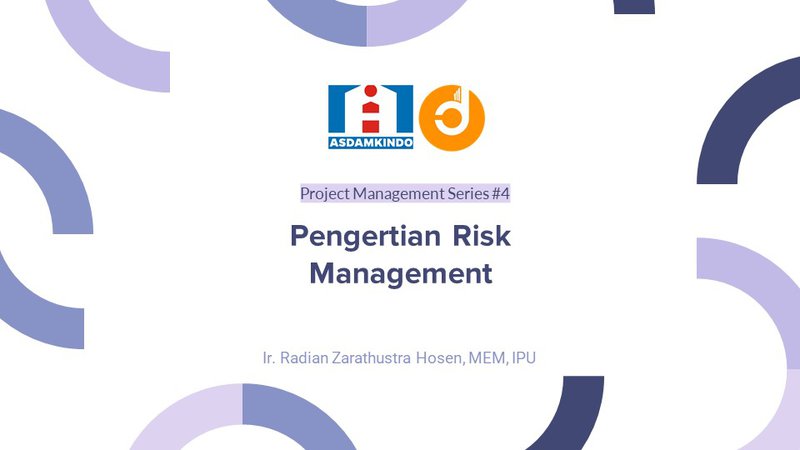 Pengertian Risk Management