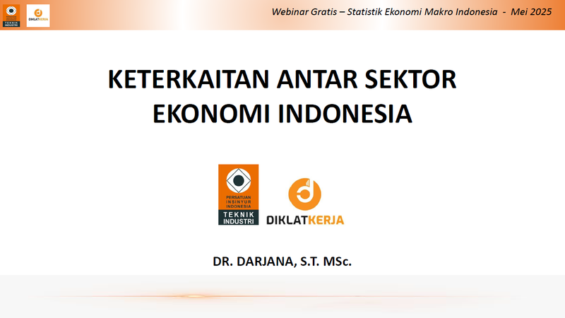 Keterkaitan Antar Sektor Makroekonomi Indonesia 2025