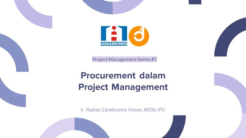 Procurement dalam Project Management