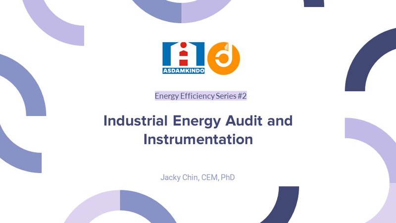 Industrial Energy Audit and Instrumentation