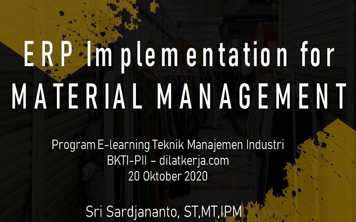 ERP Implementation for Material Management