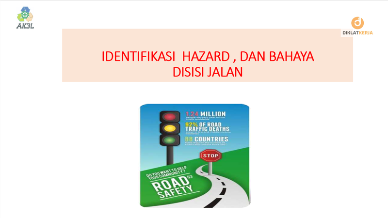 [Part 5] Identifikasi Hazard dan Bahaya di Sisi Jalan