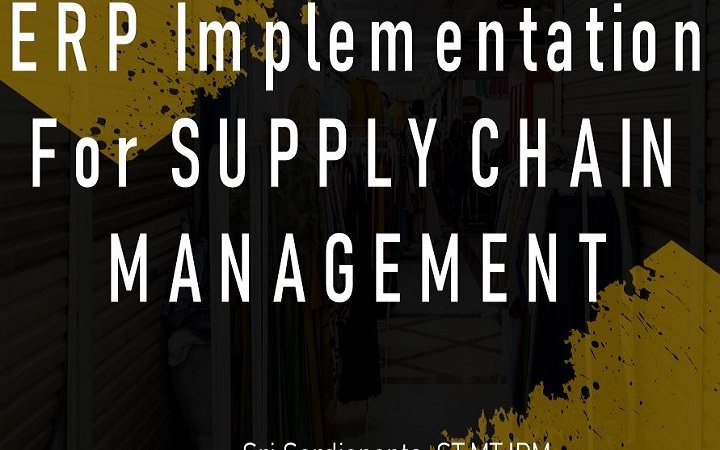 ERP Implementation for Supply Chain Management