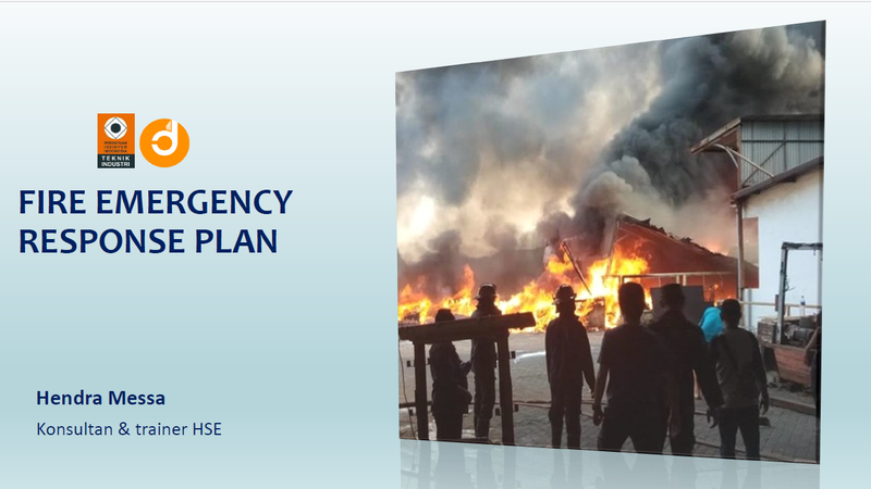 [Part 2] Fire Emergency Response Plan