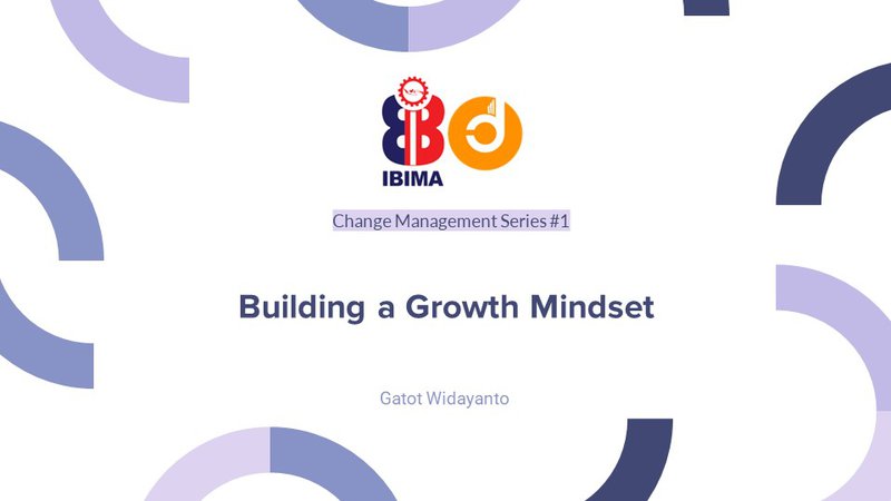 Building a Growth Mindset