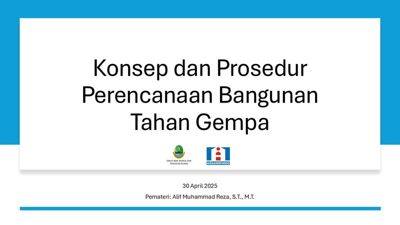 [Part 2] Konsep dan Prosedur Perencanaan Bangunan Tahan Gempa
