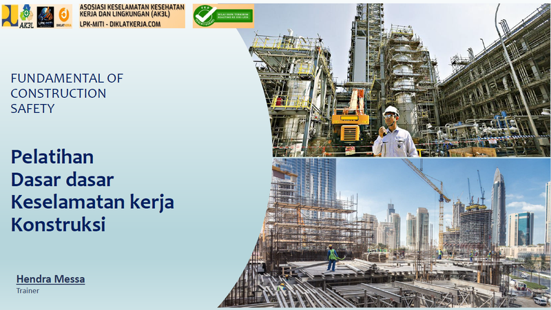 [Part 2] Fundamentals of Construction Safety