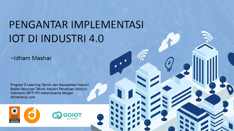 Part 2. Pengantar Implementasi IoT di Industri 4.0