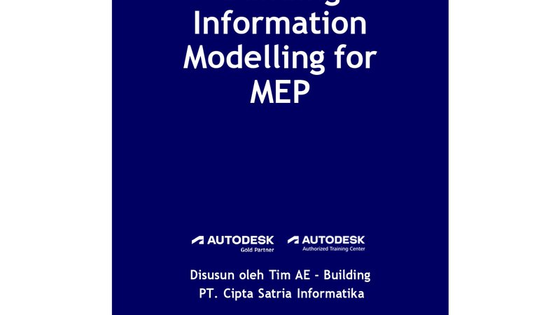 [Modul 1] Building Information Modeling (BIM) for MEP (Mechanical - Electrical - Plumbing)