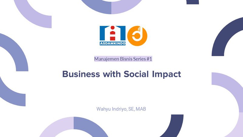 Business with Social Impact